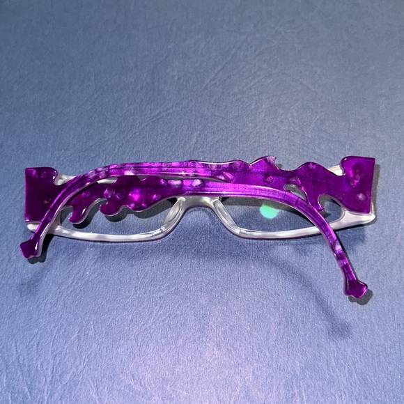 Eyeglasses Emmanuelle Khanh Orphee, made in France - Picture 2 of 6